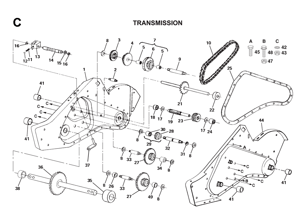 CRT 83-(954140066A)-Husqvarna-PB-3Break Down